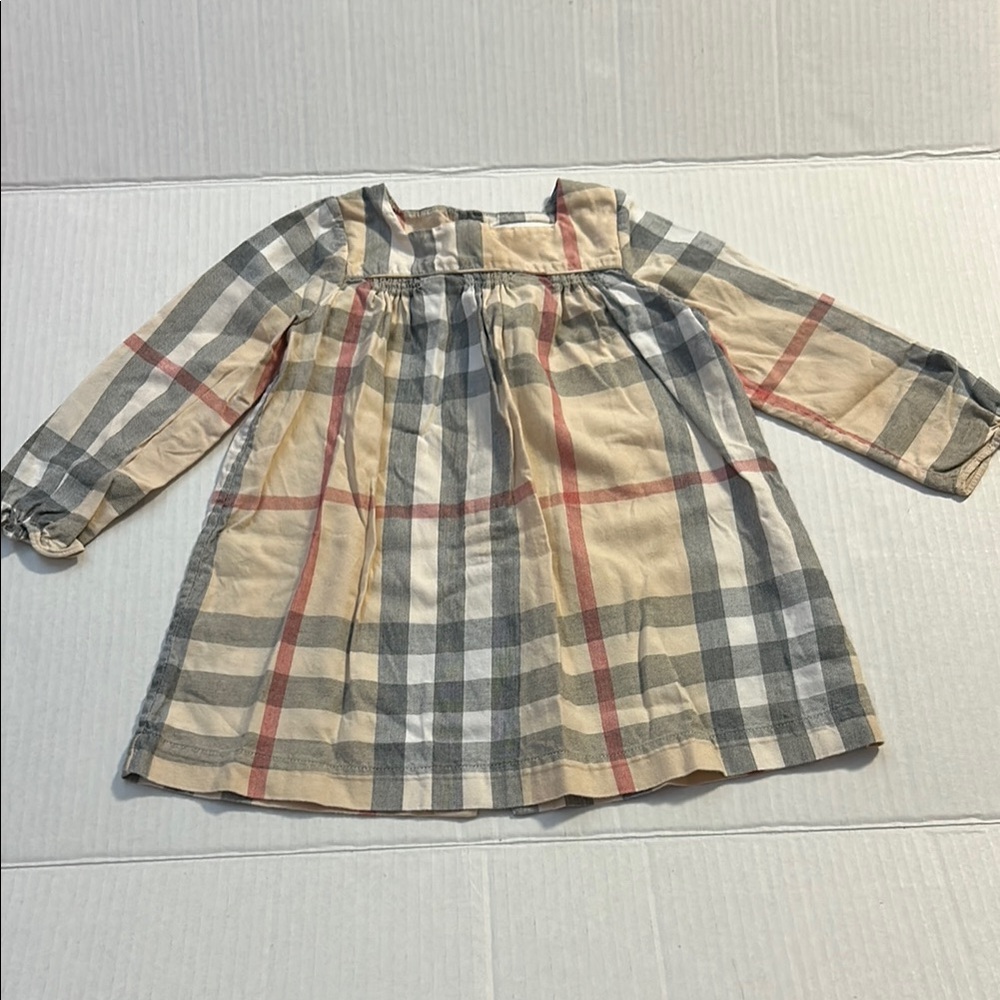 Burberry Children’s Long Sleeve Dress